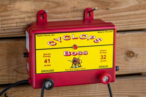 cyclops boss electric fence box|cyclops boss 32.